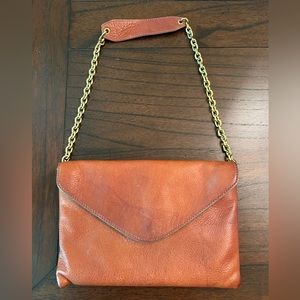 Leather J Crew Shoulder Purse